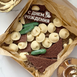 Шоколадные фигурки "Весёлый обед" с доставкой в Нижнем Новгороде