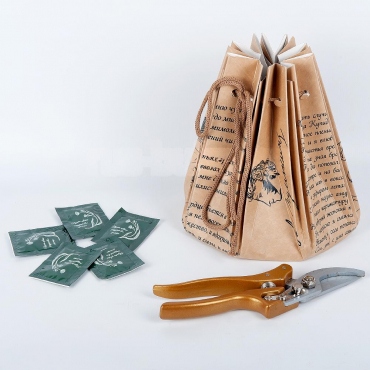 Aquabox for a bouquet, Flower pruner, Chrysal flower boost