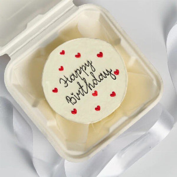Бенто-торт сникерс "Happy Birthday"