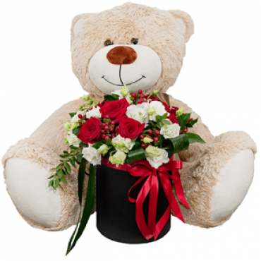 Lovestruck with teddy bear