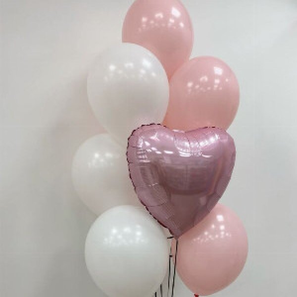 Balloon Fountain "Pink Moment"