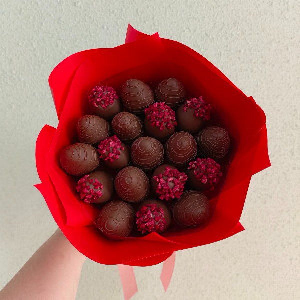 Chocolate-Dipped Strawberry Bouquet "Chocolate Temptation"