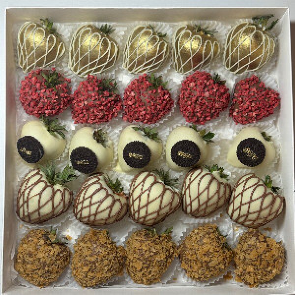 Chocolate-Dipped Strawberries "Chocolate Temptation"