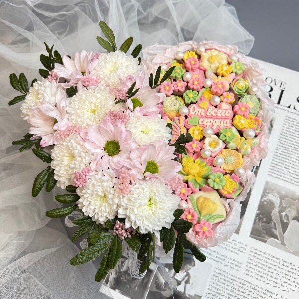 Set "Floral Heart"
