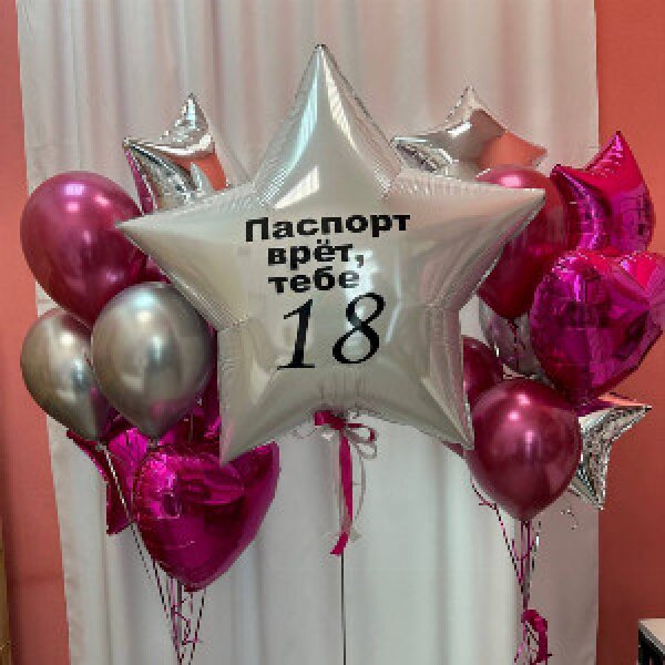 Набор шаров "Паспорт врёт"