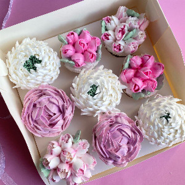 Vanilla Cupcakes "Vanilla Tenderness"