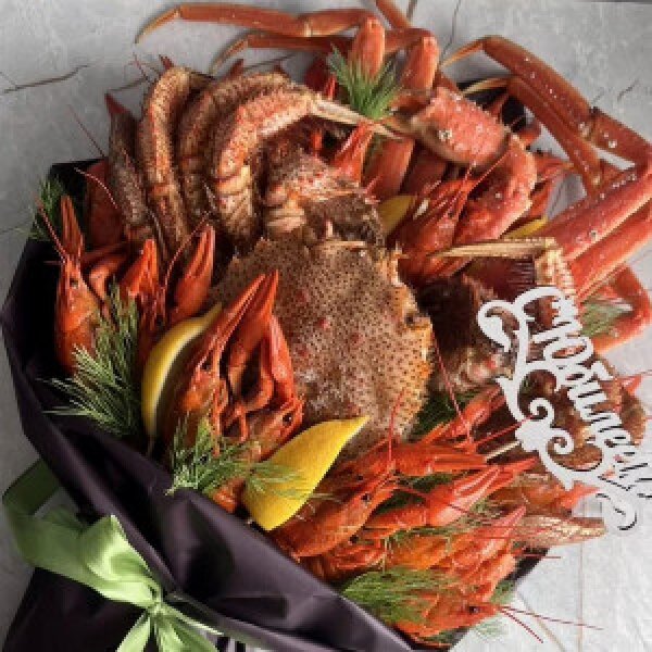 Мужской букет "Царь морей"