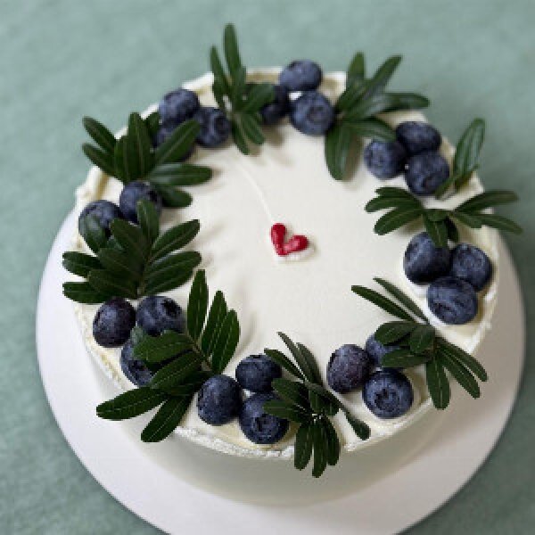 Bento cake "From the bottom of my heart"