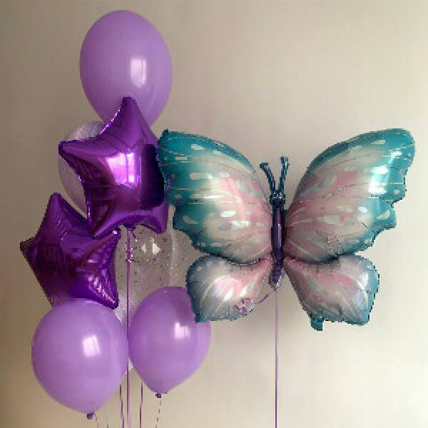 Set of balls "Charming butterfly"