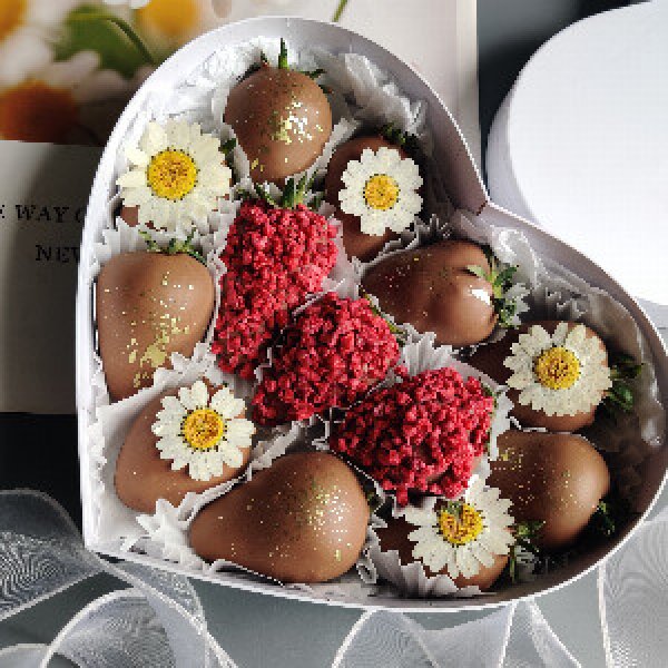 "Summer Days" Chocolate Strawberries