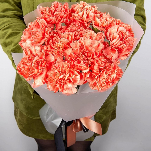 Orange carnation - 21, Wrapping Paper