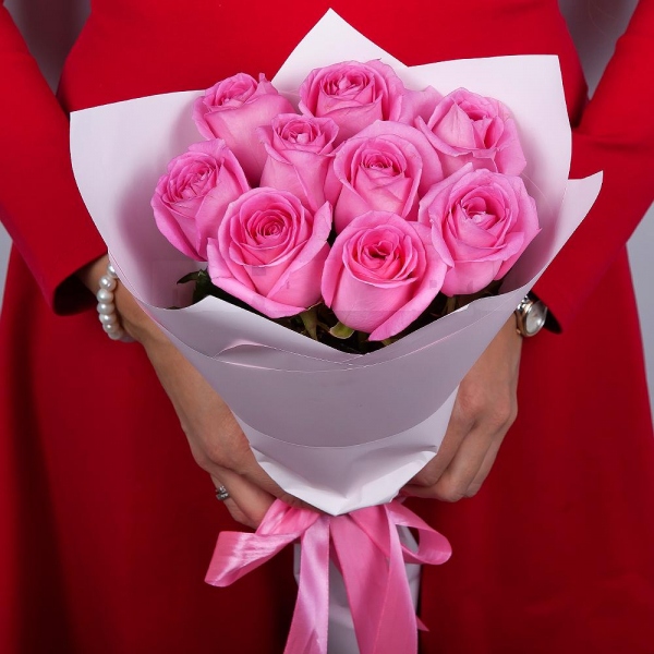 Pink rose 50 cm - 17, Wrapping Paper